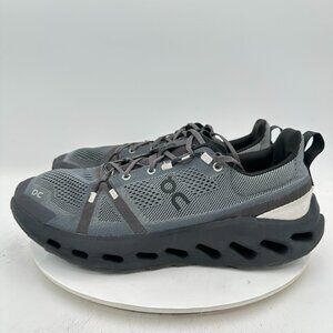 On Cloudsurfer Trail Men Size 12.5 3ME10110264 Eclipse Black Runnning Shoes
